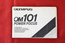 LIBRETTO ISTRUZIONI OLYMPUS OM101 POWER FOCUS - (per parti di ricambio)