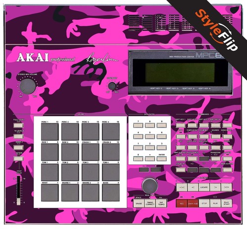 Akai mpc skin - skin, rosa