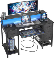 Scrivania moderna led - led, con