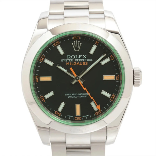 Rolex milgauss 116400gv ss - rolex,