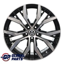Volkswagen Golf Mk7 Cerchio In Lega Alluminio Nero 19" 7,5J ET:51 5G0601025AN