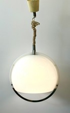 🟢 Lampadario Harvey Guzzini A Sospensione Anni 70