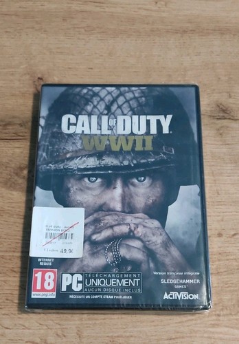 Call duty wwii neuf - of, pc