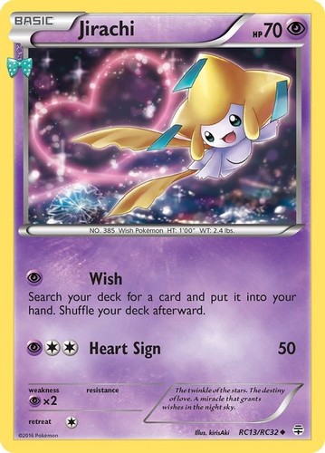 Jirachi rc13 rc32 pokemon - rc13/rc32,
