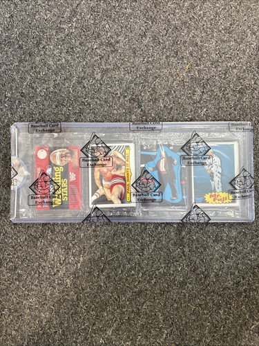 Topps wwf pro wrestling rack - topps,