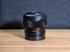 Sony FE 28mm f/2 obiettivo grandangolare full frame E-mount + AL C-SH112