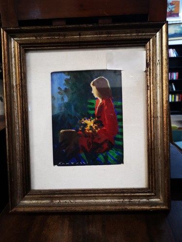 Quadro olio tela - su,