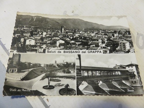Cartolina vintage saluti - cp,