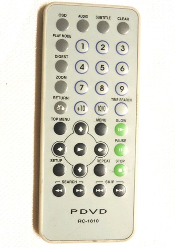 Mintek 1810 pdvd - mintek, rc-1810