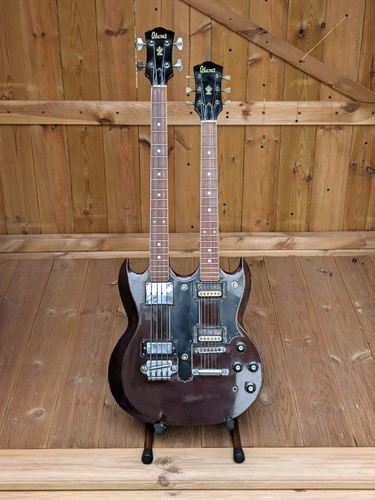 Ibanez 2404 double neck - double,