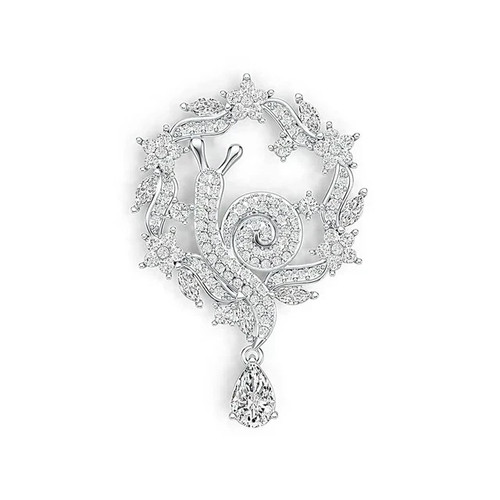 Spilla goccia diamantata - spilla,