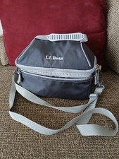 LL Bean Flip Top Zip Lunch Box