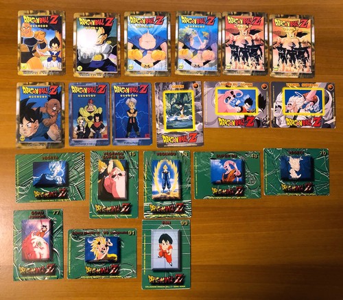 Dragon ball cards varie - z,