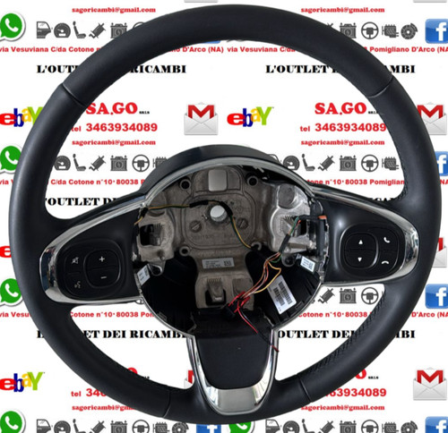 Sterzo volante fiat 500 hybrid - fiat,