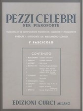 PEZZI CELEBRI VOL.1 - PER PIANOFORTE