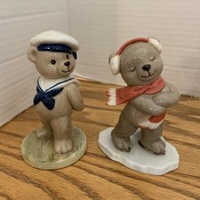 Coppia statuine orsacchiotto