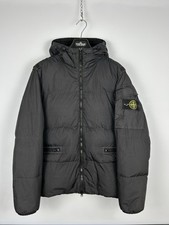 Black Stone Island Down Jacket