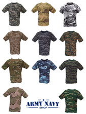 T-shirt mimetica manica corta