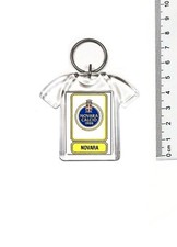 PORTACHIAVI Figurina maglia calcio calciatori vintage squadra NOVARA