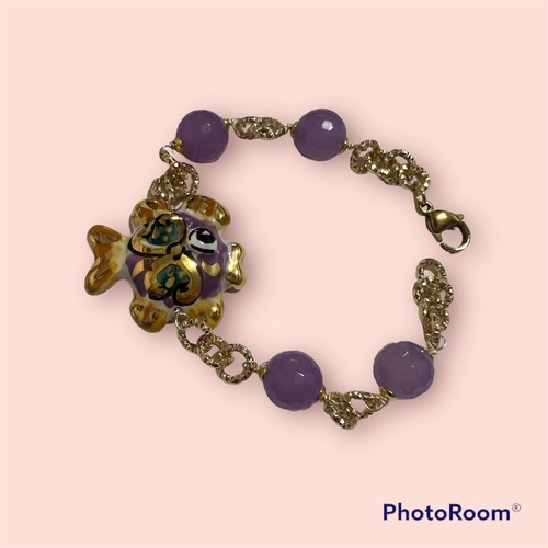 Bracciale con pesce in - pesce,