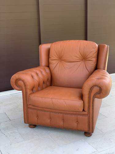 Poltrona vera pelle - in,