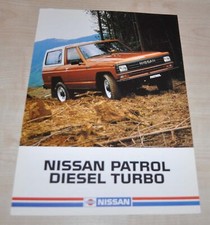 Nissan Patrol Diesel Turbo Brochure Brochure Edizione Italia