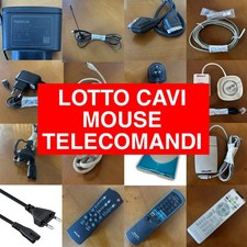 Lotto Accessori Elettronici - Cavi USB Firewire Apple Caricabatterie Telecomandi