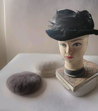 CAPPELLO DA DONNA CON PIUME