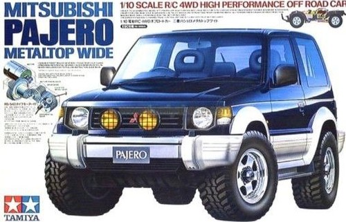 Tamiya mitsubishi pajero - 1/10,