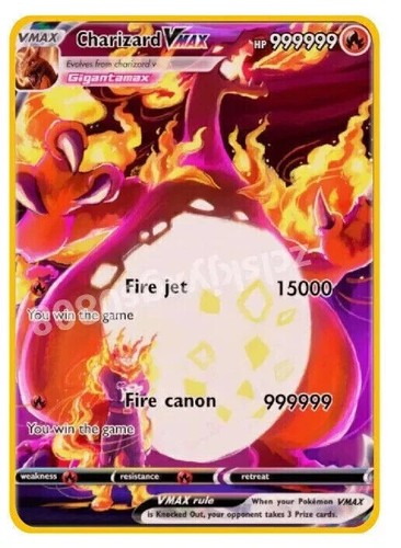 Carta pokémon metallo dorato - carta,