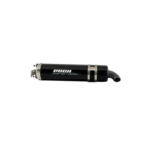 Silenziatore voca racing nero - silenziatore,