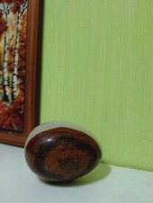 UOVO ONICE FANTASIA scultura cristallo collezione feng shu soprammobile 