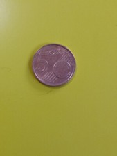 Moneta rara da 5 centesimi del 2002
