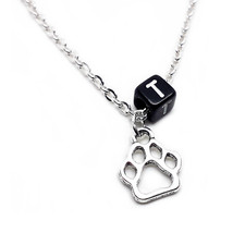 Collana con ZAMPA Argento Cane