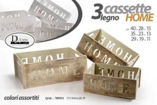 3 CASSETTE HOME SCATOLA