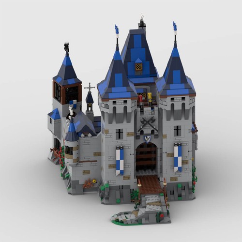 Moc 163712 castello - moc-163712, medievale