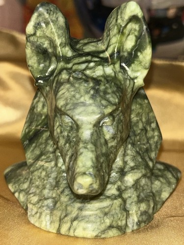 Scultura testa anubi - di,