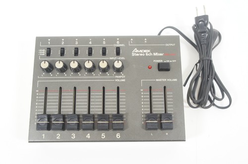 Mixer stereo analogico vintage