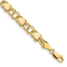 Bracciale 14k 7mm Massiccio