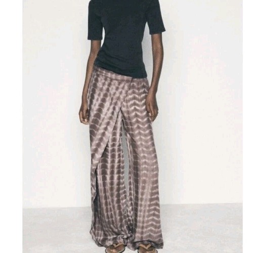 Pantalone zara tie dye misto - pantalone,