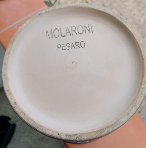 Vaso ceramica molaroni pesaro - vaso,
