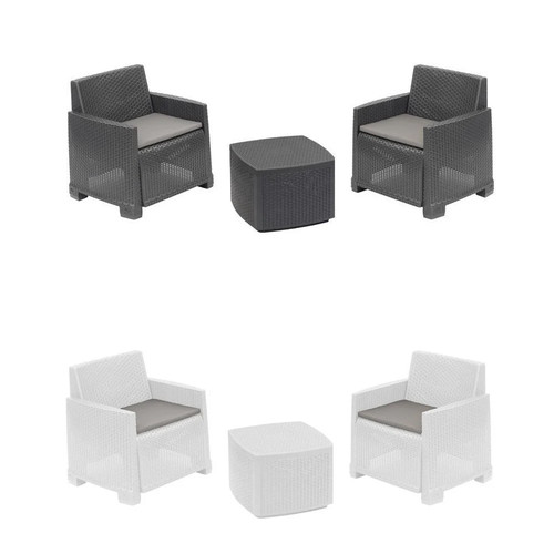 Set salotto esterno con - con, 2