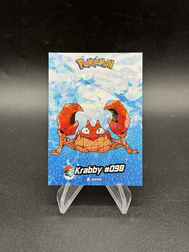 Pokemon krabby cracked ice - pokemon,