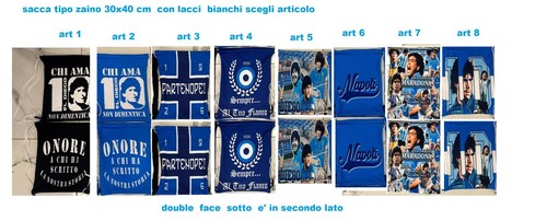Sacca tipo zaino 30x40 - cm, con