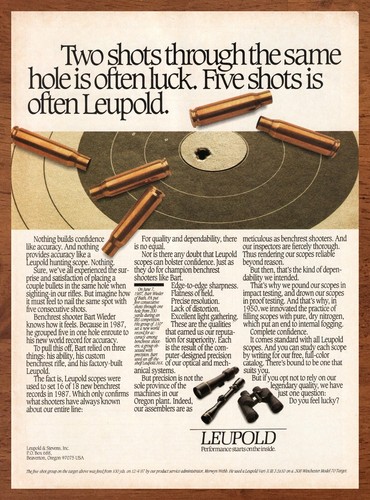 1989 leupold cannocchiale - 1989,