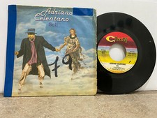 ADRIANO CELENTANO - SOLI  1979 45 GIRI UK BUONO