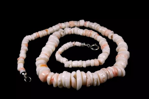 Collana corallo con - di, argento