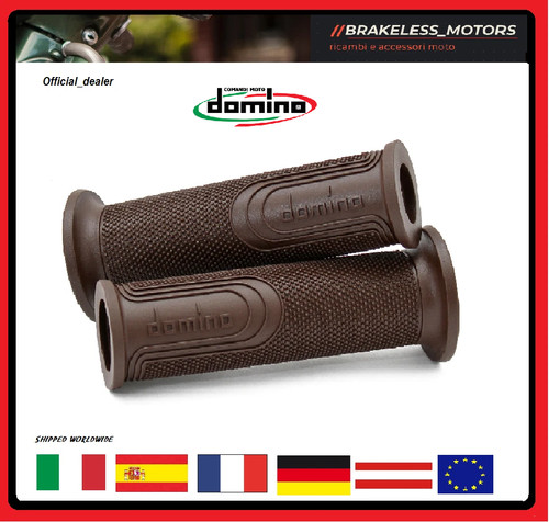 Coppia manopole moto domino - coppia,