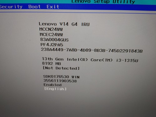 Lenovo v14 iru - g4,