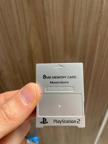 Ps2 memory card 8mb fujiwork - memory,